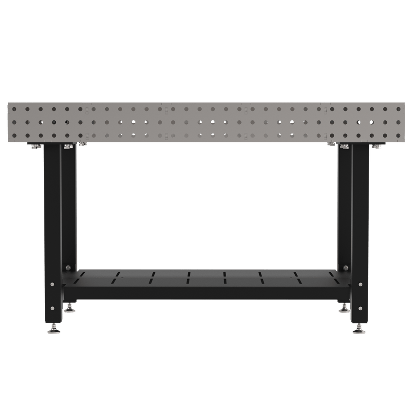 Diversified Woodcrafts Welding Table, Fixed Height, 36"H x 60"L x 36"D, Self - Leveling Feet (DIV - DMW6036) - SchoolOutlet