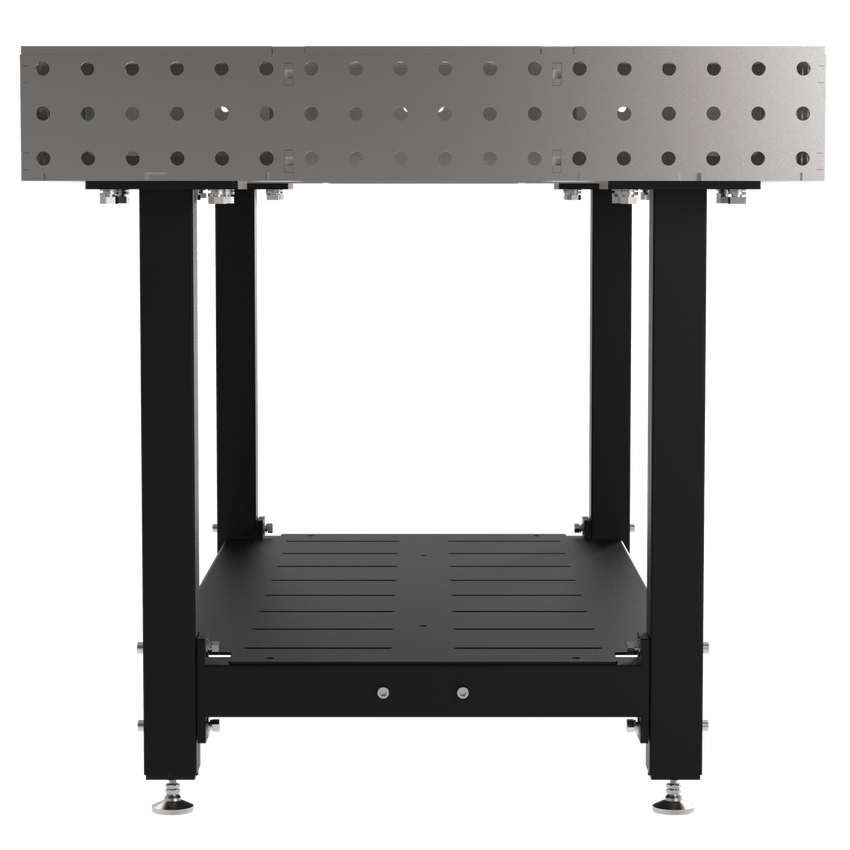 Diversified Woodcrafts Welding Table, Fixed Height, 36"H x 60"L x 36"D, Self - Leveling Feet (DIV - DMW6036) - SchoolOutlet