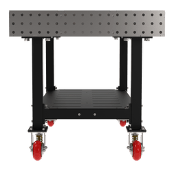 Diversified Woodcrafts Welding Table, Fixed Height, 36"H x 60"L x 36"D, 1 Shelf, Casters (DIV-DMW6036SC)