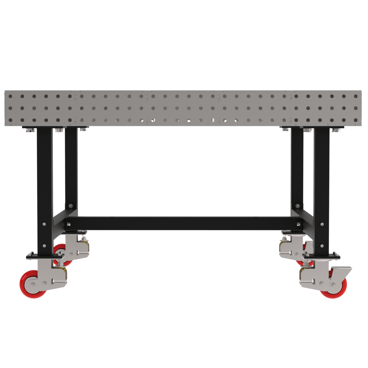 Diversified Woodcrafts Welding Table, Fixed Height, 36"H x 60"L x 60"D, Casters (DIV - DMW6060C) - SchoolOutlet
