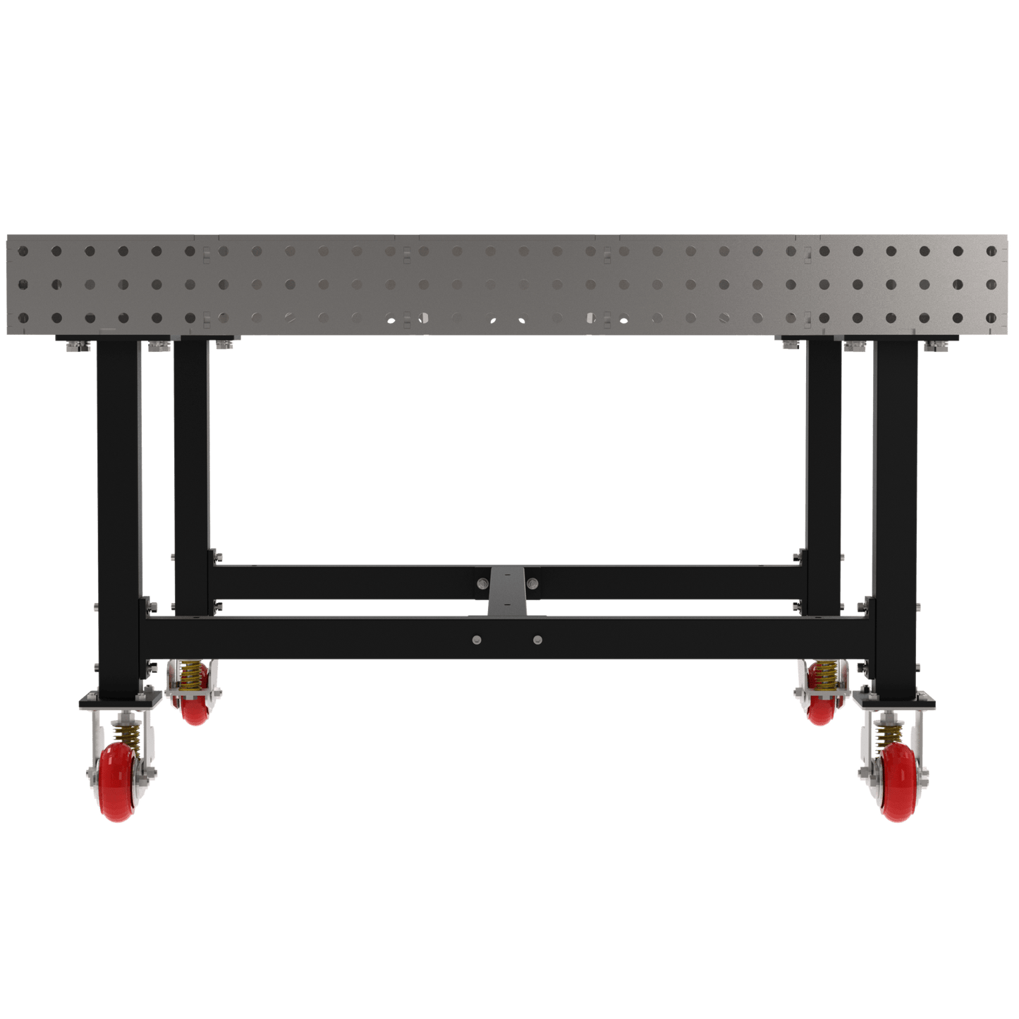 Diversified Woodcrafts Welding Table, Fixed Height, 36"H x 60"L x 60"D, Casters (DIV - DMW6060C) - SchoolOutlet
