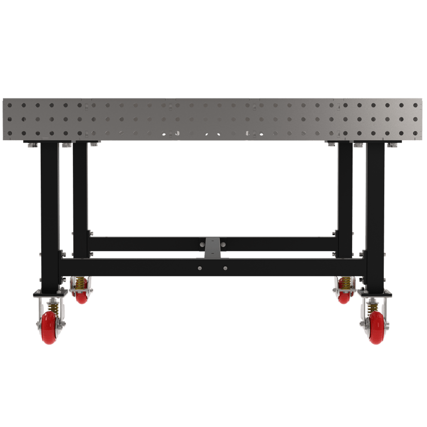 Diversified Woodcrafts Welding Table, Fixed Height, 36"H x 60"L x 60"D, Casters (DIV - DMW6060C) - SchoolOutlet