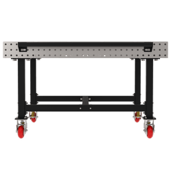 Diversified Woodcrafts Welding Table, Fixed Height, 36"H x 60"L x 60"D, 1 Handle, Casters (DIV-DMW6060HC)