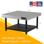 Diversified Woodcrafts Welding Table, Fixed Height, 36