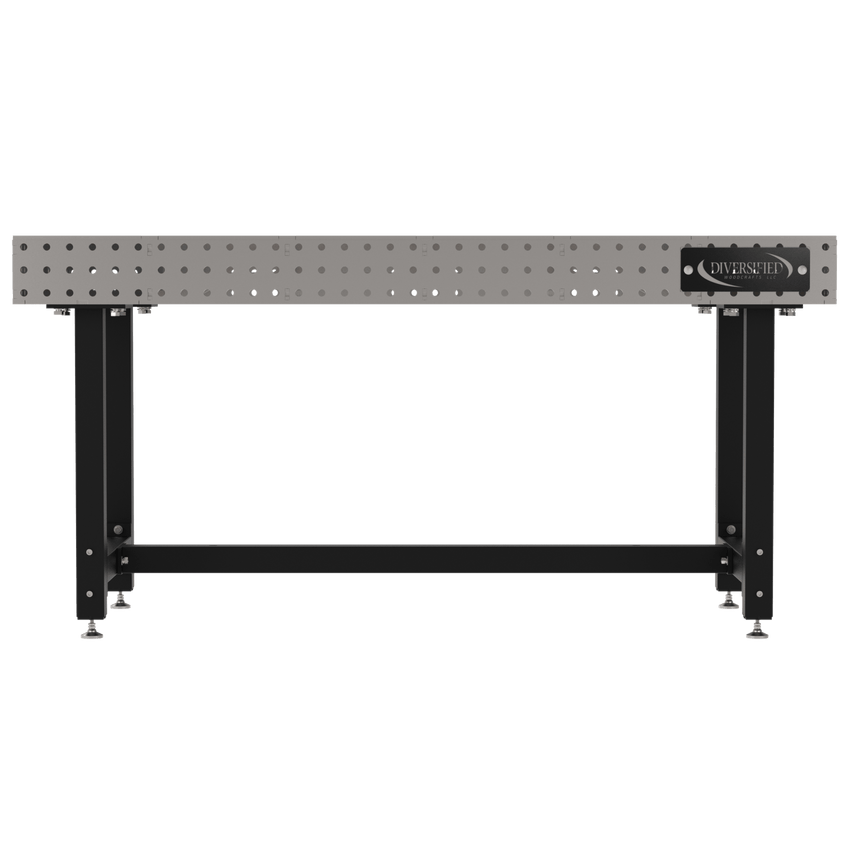 Diversified Woodcrafts Welding Table, Fixed Height, 36"H x 72"L x 36"D, Self - Leveling Feet (DIV - DMW7236) - SchoolOutlet