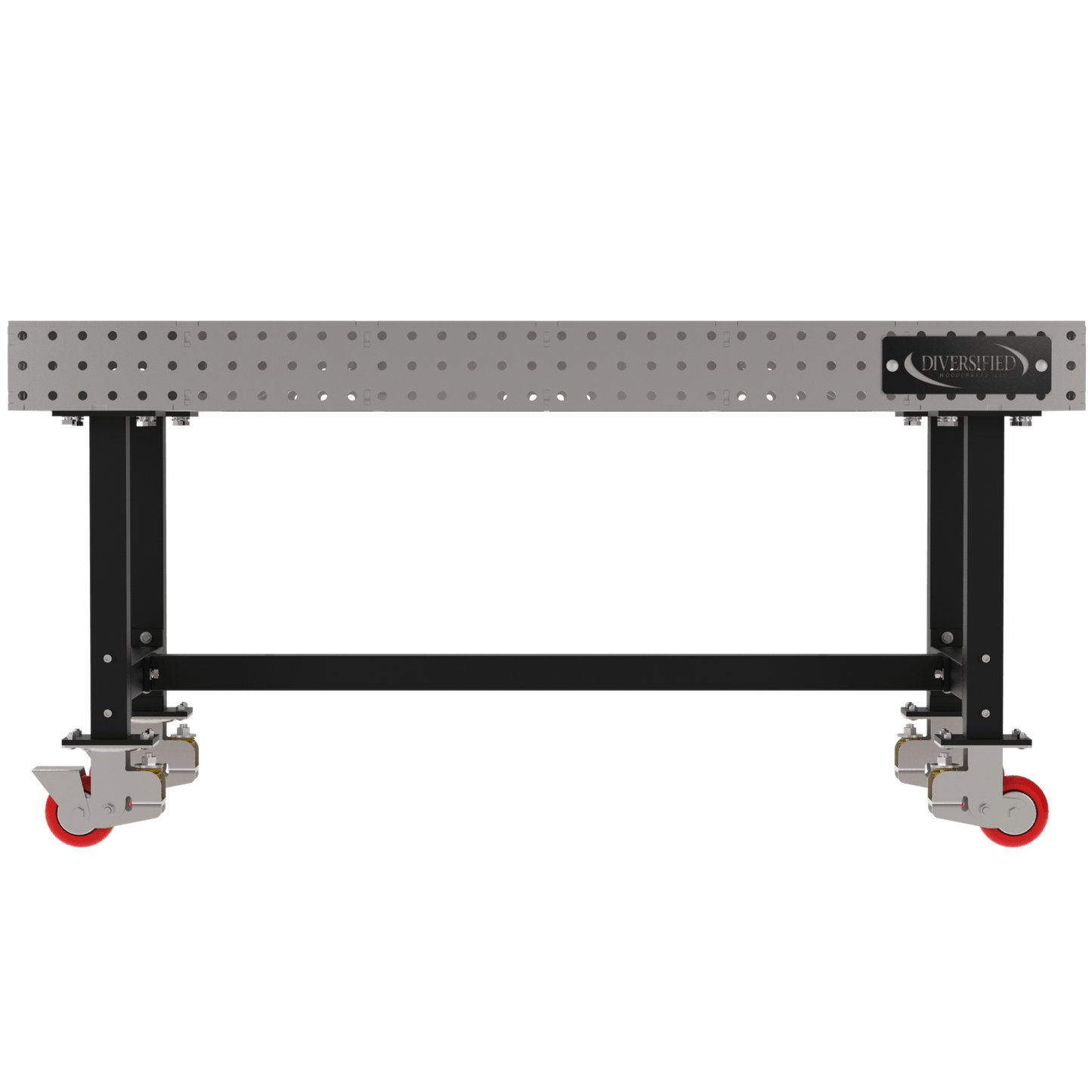 Diversified Woodcrafts Welding Table, Fixed Height, 36"H x 72"L x 36"D, Casters (DIV - DMW7236C) - SchoolOutlet