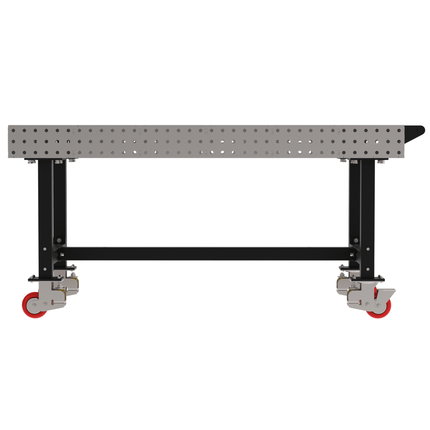 Diversified Woodcrafts Welding Table, Fixed Height, 36"H x 72"L x 36"D, 1 Handle, Casters (DIV - DMW7236HC) - SchoolOutlet