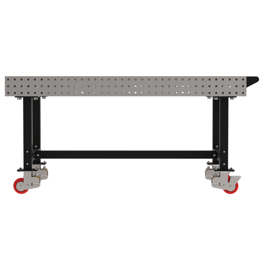 Diversified Woodcrafts Welding Table, Fixed Height, 36"H x 72"L x 36"D, 1 Handle, Casters (DIV - DMW7236HC) - SchoolOutlet