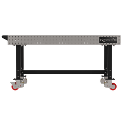Diversified Woodcrafts Welding Table, Fixed Height, 36"H x 72"L x 36"D, 1 Handle, Casters (DIV-DMW7236HC)