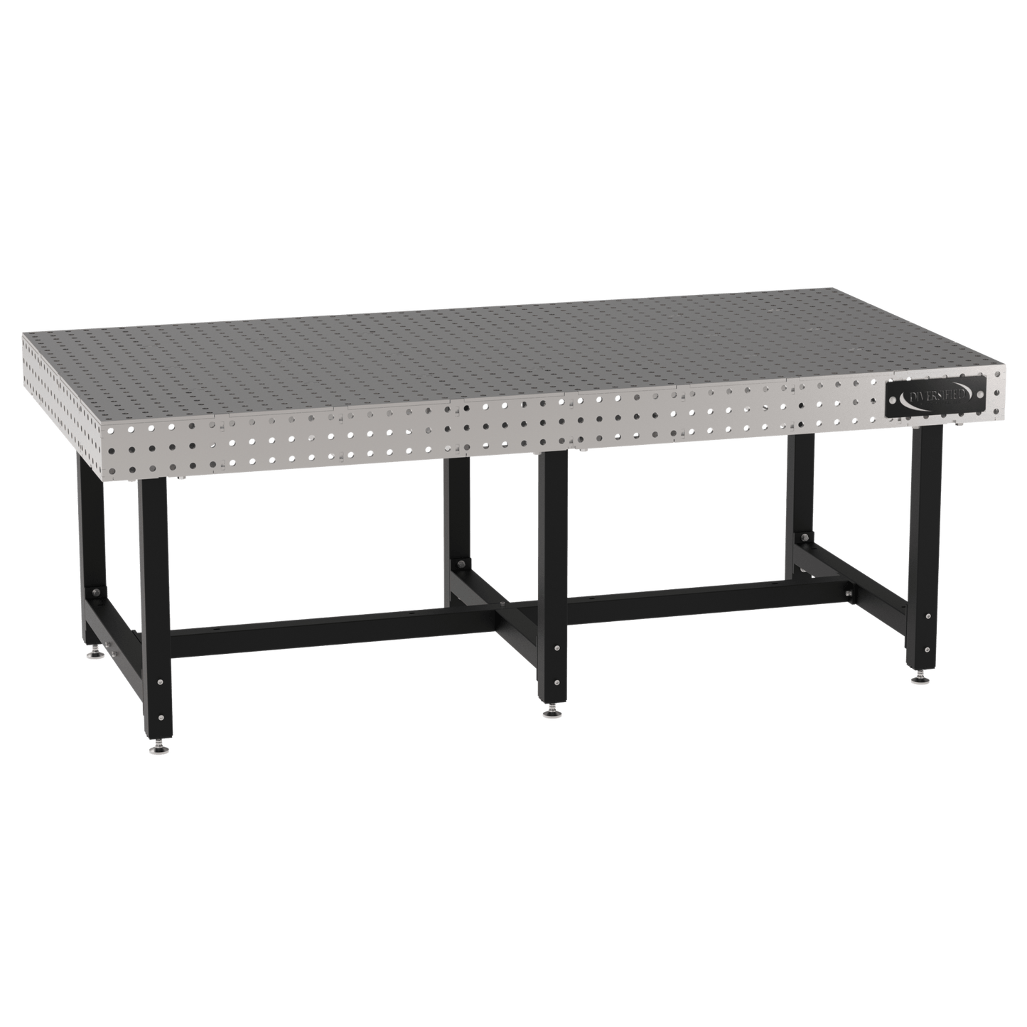 Diversified Woodcrafts Welding Table, Fixed Height, 36"H x 96"L x 48"D, Self - Leveling Feet (DIV - DMW9648) - SchoolOutlet