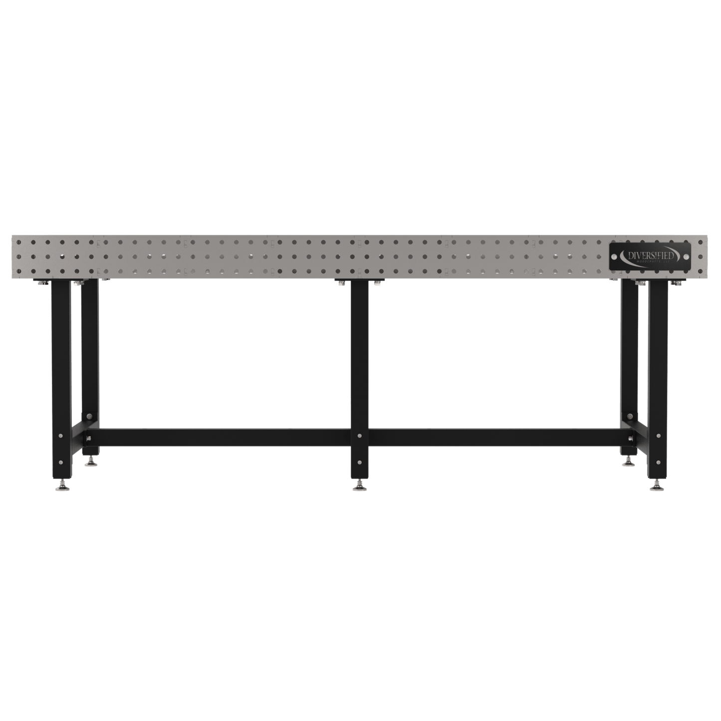 Diversified Woodcrafts Welding Table, Fixed Height, 36"H x 96"L x 48"D, Self - Leveling Feet (DIV - DMW9648) - SchoolOutlet