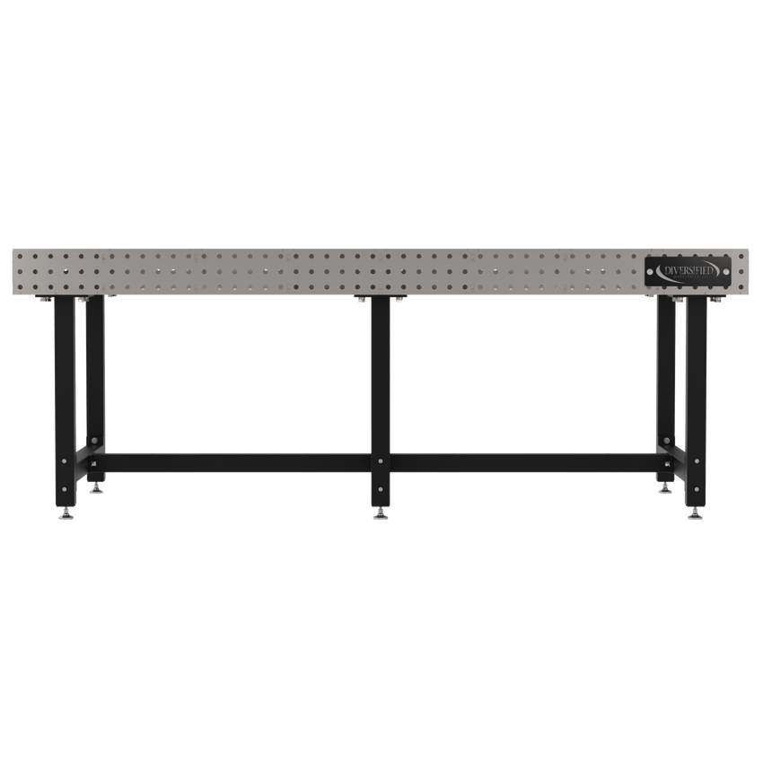 Diversified Woodcrafts Welding Table, Fixed Height, 36"H x 96"L x 48"D, Self - Leveling Feet (DIV - DMW9648) - SchoolOutlet