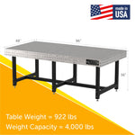 Diversified Woodcrafts Welding Table, Fixed Height, 36
