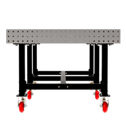 Diversified Woodcrafts Welding Table, Fixed Height, 36"H x 96"L x 48"D, Casters (DIV-DMW9648C)