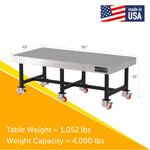 Diversified Woodcrafts Welding Table, Fixed Height, 36