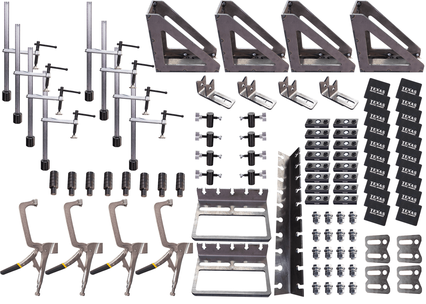 Diversified Woodcrafts Student Fixture Tool Kit for Welding Fixture Table - 103 pieces (DIV - DMWKIT - BEGIN) - SchoolOutlet