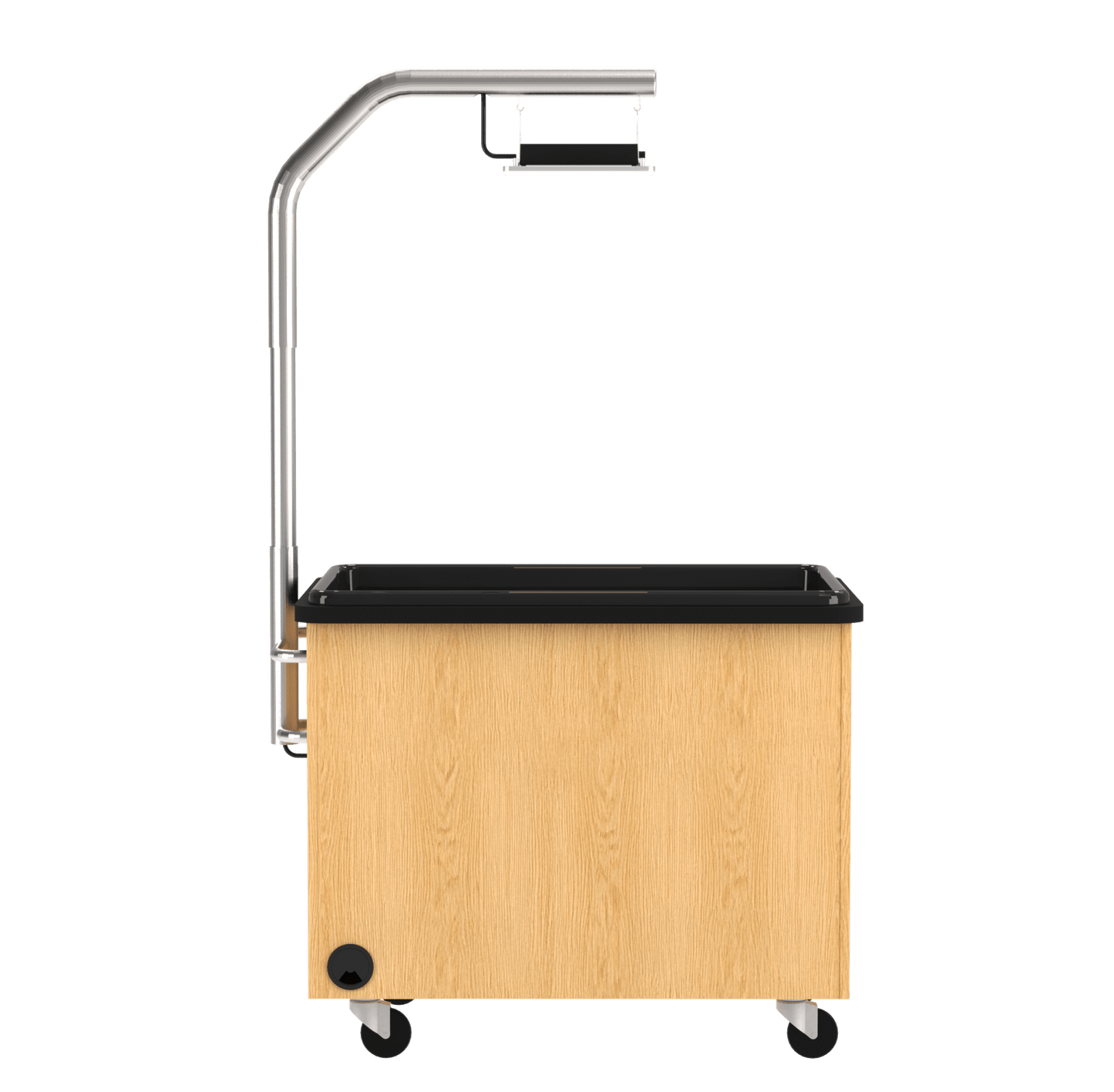 Diversified Woodcrafts Hydroponics Growing System Center - 46" x 29.5" x 76" - High - Performance LED Lighting (DIV - HGCXX) - SchoolOutlet