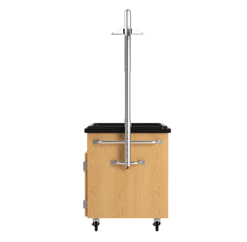 Diversified Woodcrafts Hydroponics Growing System Center - 46" x 29.5" x 76" - High - Performance LED Lighting (DIV - HGCXX) - SchoolOutlet