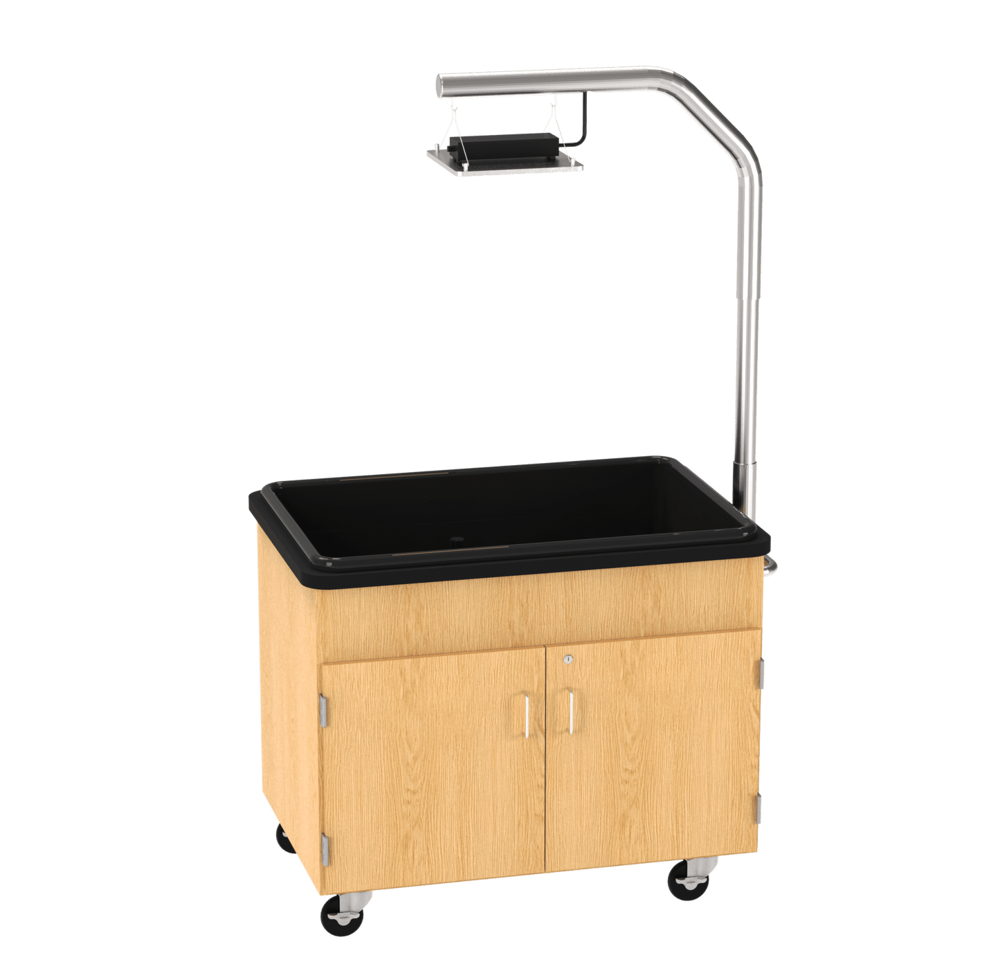 Diversified Woodcrafts Hydroponics Growing System Center - 46" x 29.5" x 76" - High - Performance LED Lighting (DIV - HGCXX) - SchoolOutlet