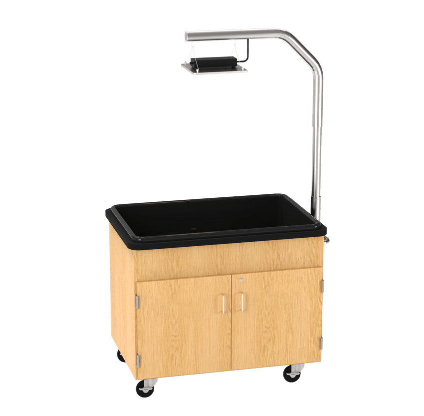 Diversified Woodcrafts Hydroponics Growing System Center - 46" x 29.5" x 76" - High - Performance LED Lighting (DIV - HGCXX) - SchoolOutlet