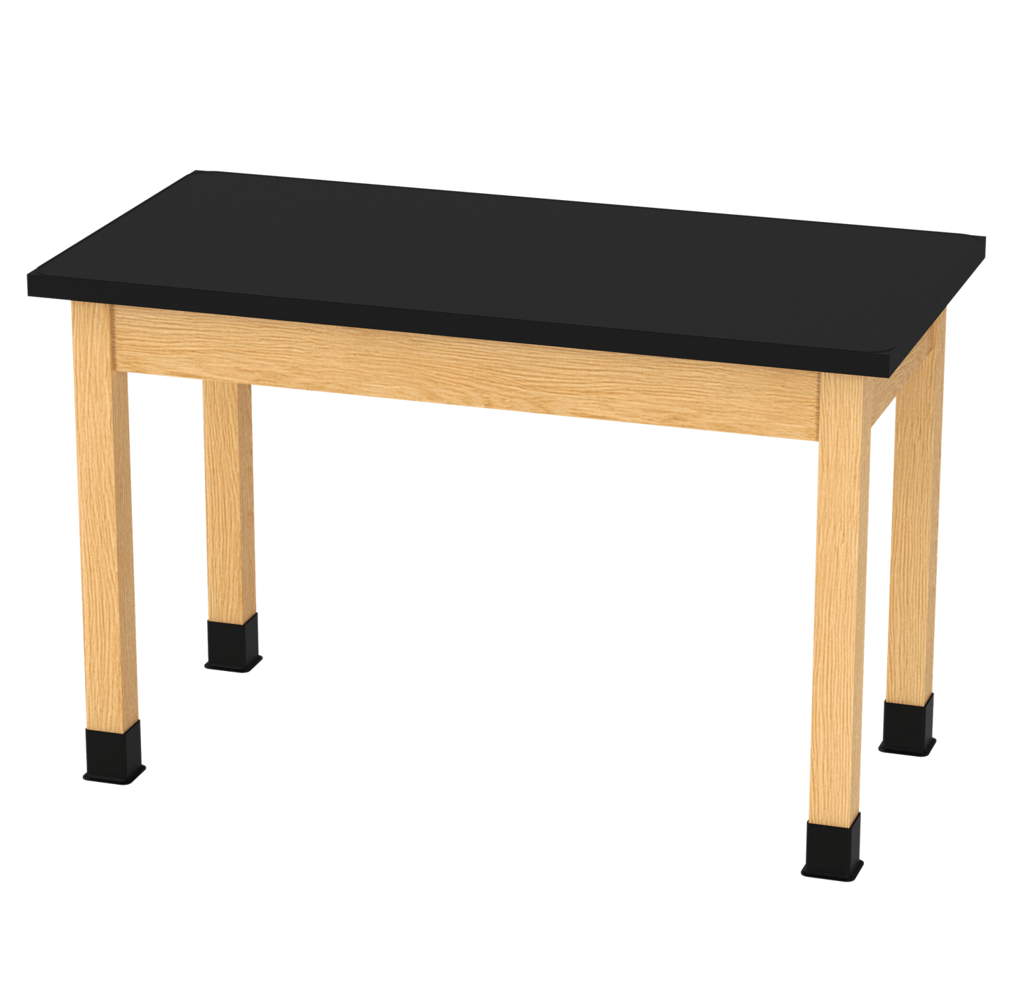 Diversified Woodcrafts Plain Apron Table High - Resistance Solid Wood Laboratory Desk 48"W x 24"L x 30"H (DIV - P710482430 - LAB) - SchoolOutlet