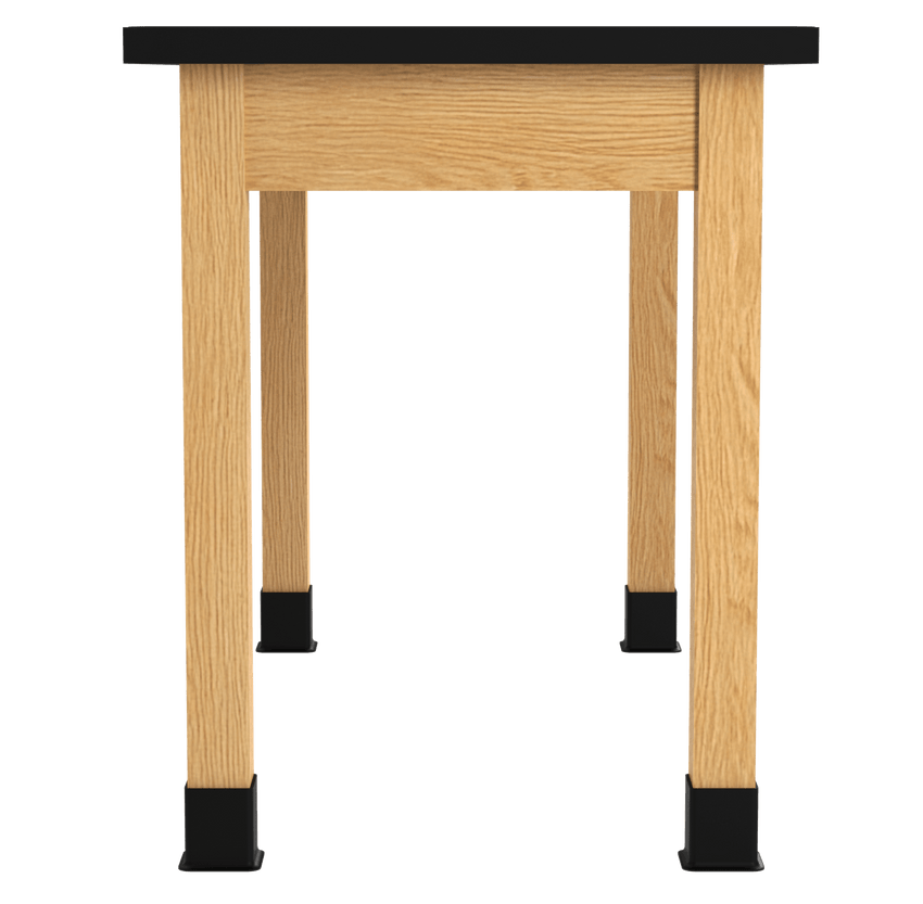 Diversified Woodcrafts Plain Apron Table High - Resistance Solid Wood Laboratory Desk 48"W x 24"L x 30"H (DIV - P710482430 - LAB) - SchoolOutlet
