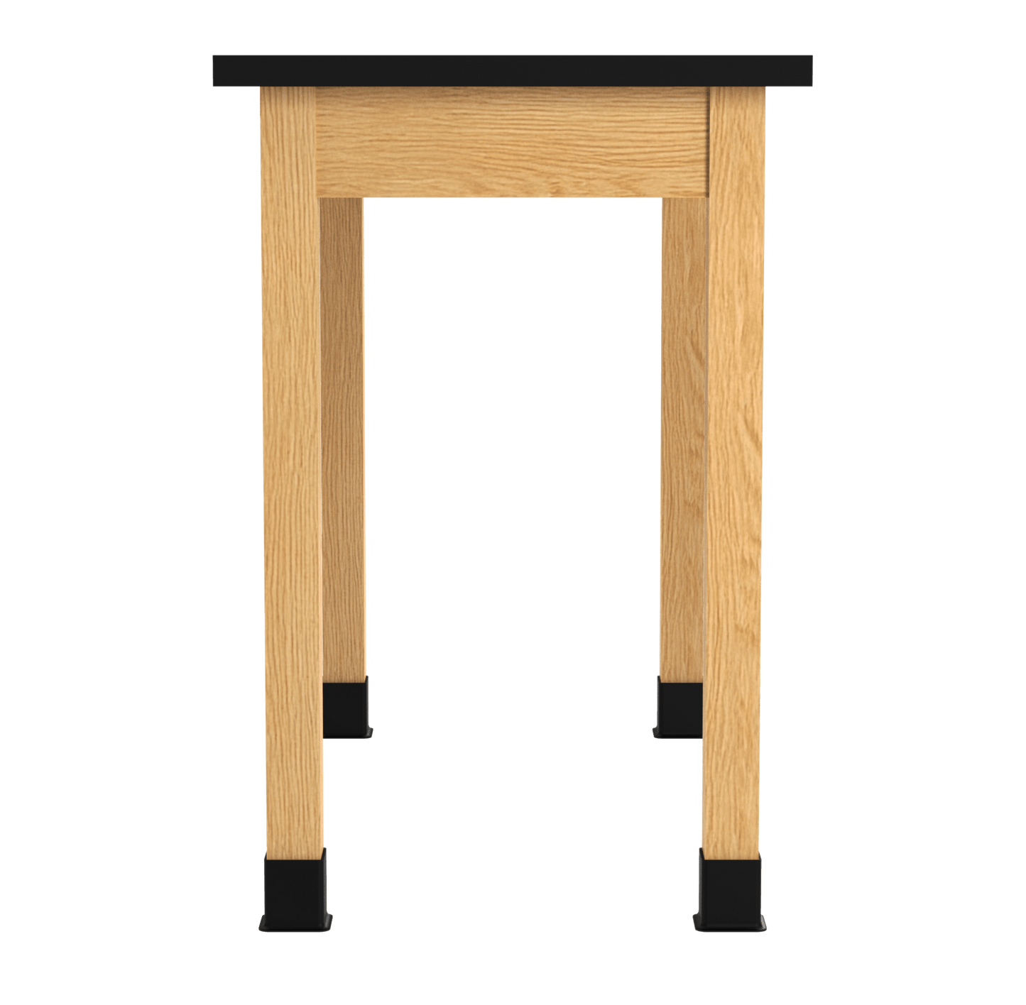 Diversified Woodcrafts Plain Apron Table High - Resistance Solid Wood Laboratory Desk 48"W x 24"L x 36.25"H (DIV - P710482436 - LAB) - SchoolOutlet