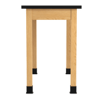 Diversified Woodcrafts Plain Apron Table High - Resistance Solid Wood Laboratory Desk 48