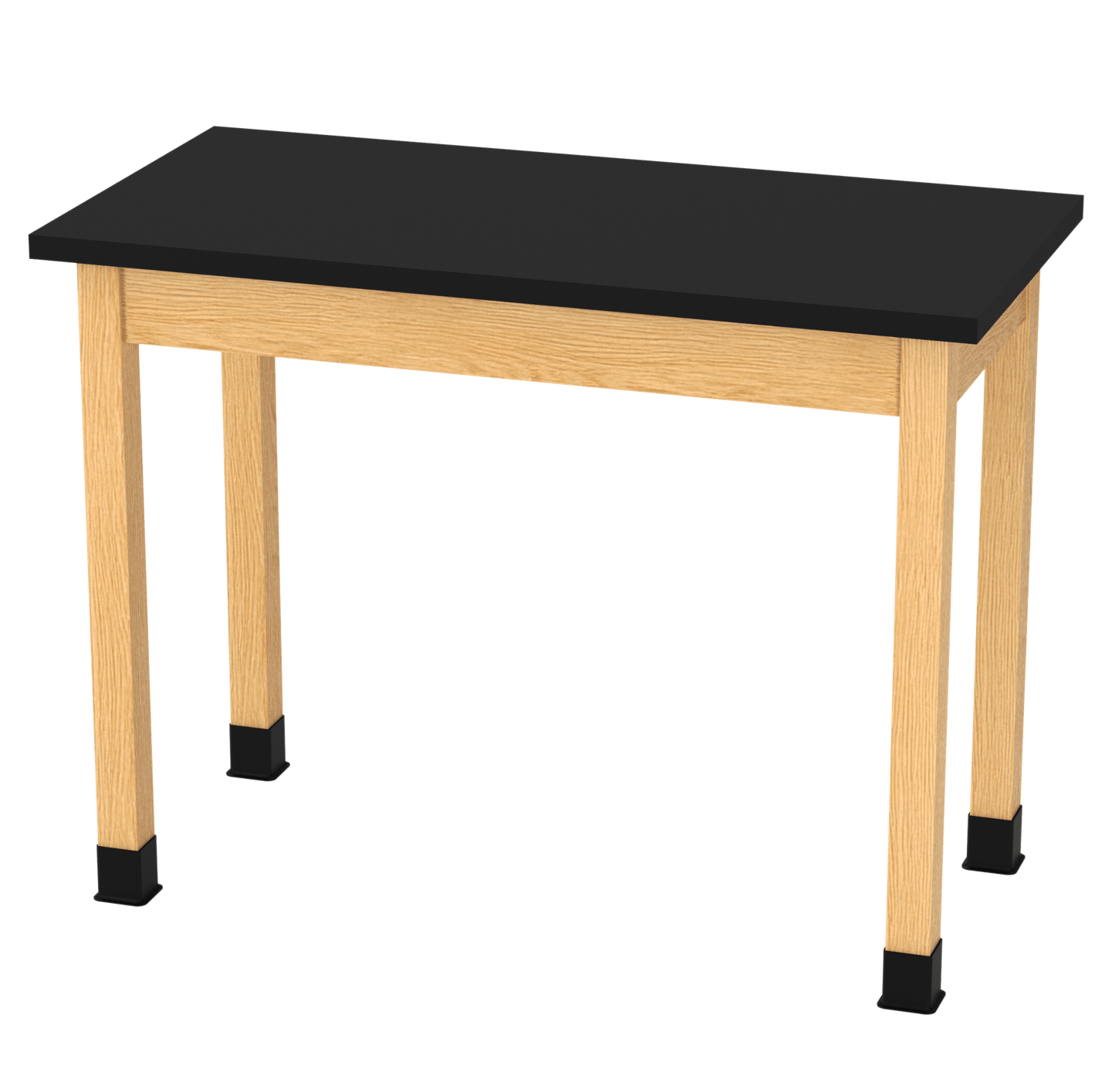 Diversified Woodcrafts Plain Apron Table High - Resistance Solid Wood Laboratory Desk 48"W x 24"L x 36.25"H (DIV - P710482436 - LAB) - SchoolOutlet