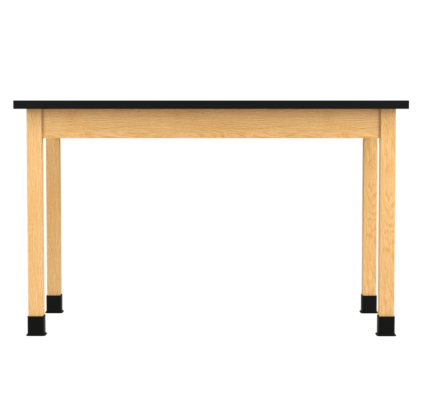 Diversified Woodcrafts Plain Apron Table High - Resistance Solid Wood Laboratory Desk 60"W x 30"L x 36.25"H (DIV - P714603036 - LAB) - SchoolOutlet