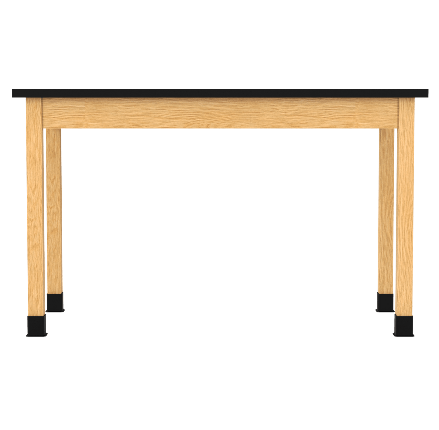 Diversified Woodcrafts Plain Apron Table High - Resistance Solid Wood Laboratory Desk 60"W x 30"L x 36.25"H (DIV - P714603036 - LAB) - SchoolOutlet