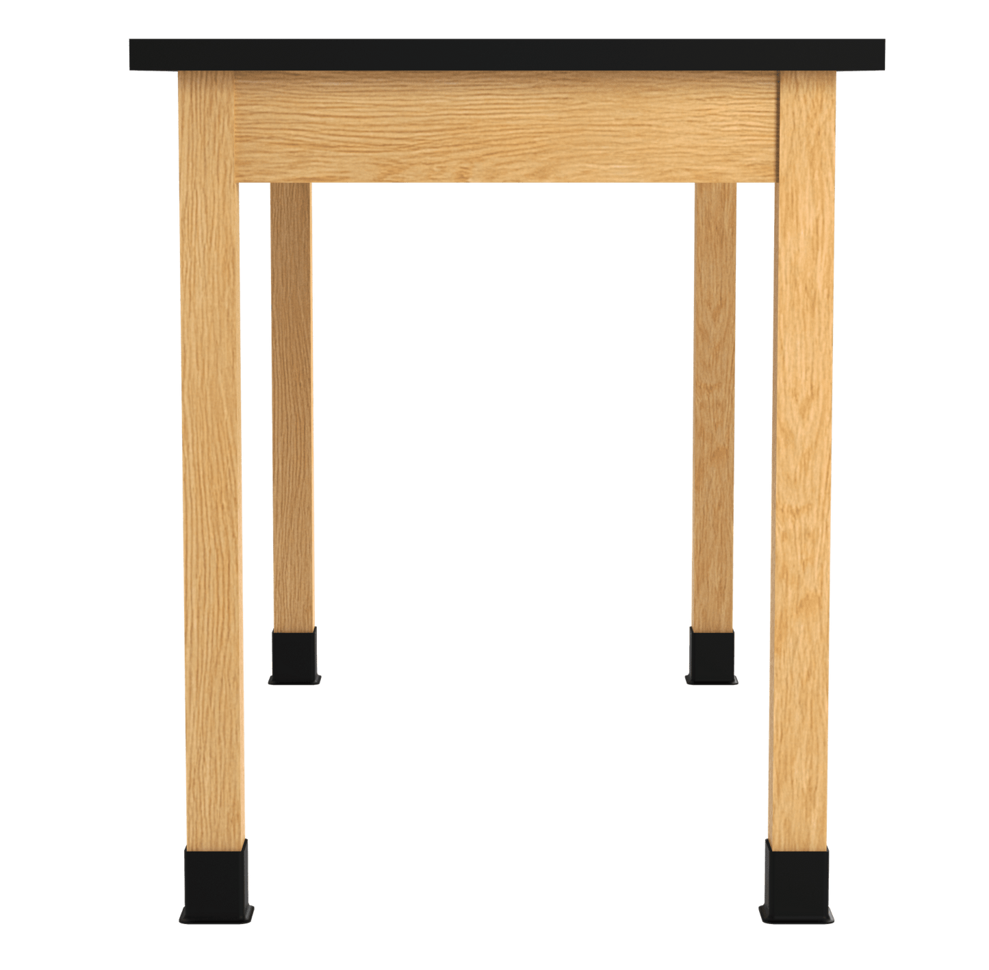 Diversified Woodcrafts Plain Apron Table High - Resistance Solid Wood Laboratory Desk 60"W x 30"L x 36.25"H (DIV - P714603036 - LAB) - SchoolOutlet