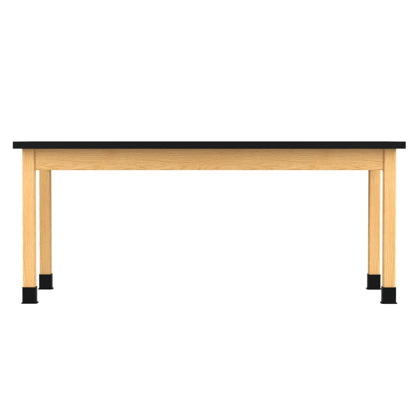 Diversified Woodcrafts Plain Apron Table High - Resistance Solid Wood Laboratory Desk 72"W x 30"L x 30"H (DIV - P7307230 - LAB) - SchoolOutlet