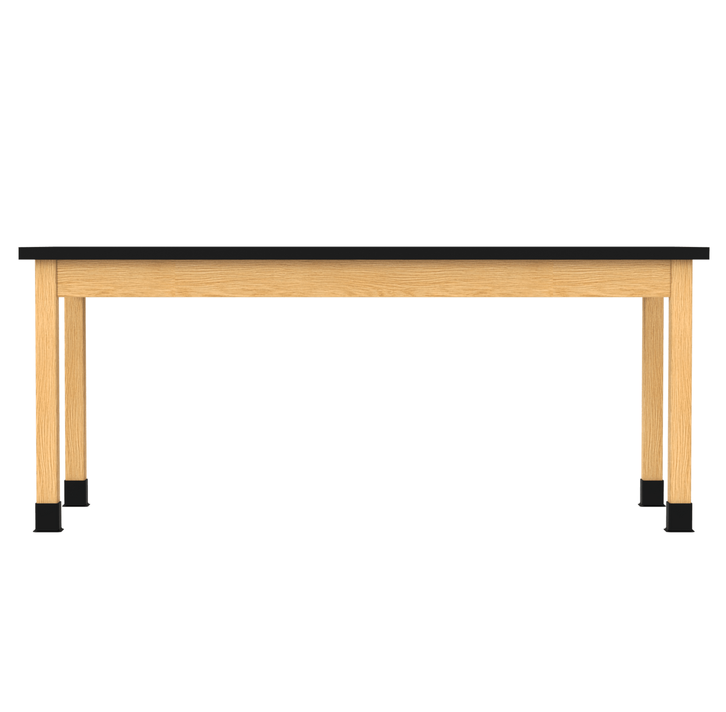 Diversified Woodcrafts Plain Apron Table High - Resistance Solid Wood Laboratory Desk 72"W x 30"L x 30"H (DIV - P7307230 - LAB) - SchoolOutlet