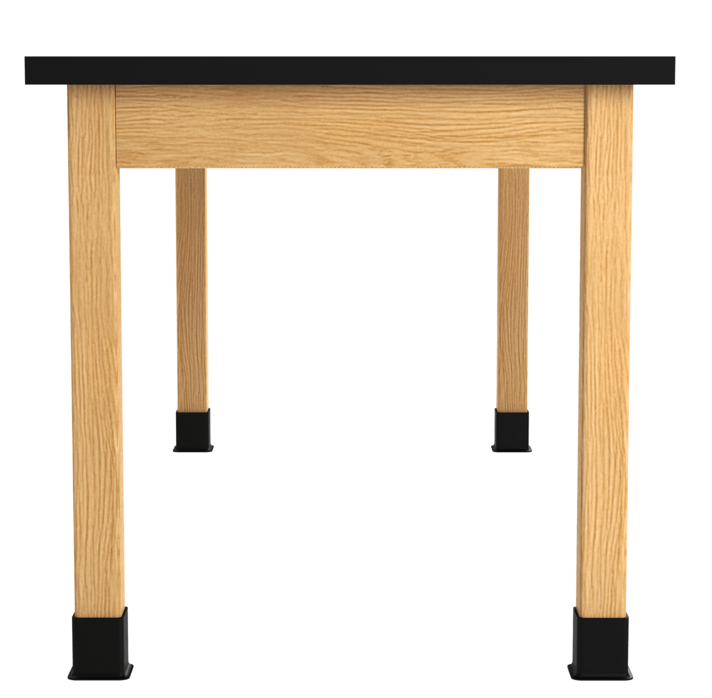 Diversified Woodcrafts Plain Apron Table High - Resistance Solid Wood Laboratory Desk 72"W x 30"L x 30"H (DIV - P7307230 - LAB) - SchoolOutlet