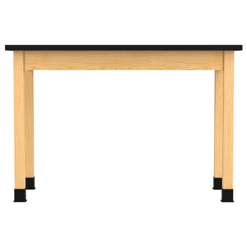 Diversified Woodcrafts Plain Apron Table Heavy - Duty Solid Hardwood Laboratory Station 54"W x 24"L x 36.25"H (DIV - P720542436 - LAB) - SchoolOutlet