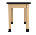 Diversified Woodcrafts Plain Apron Table Heavy - Duty Solid Hardwood Laboratory Station 54