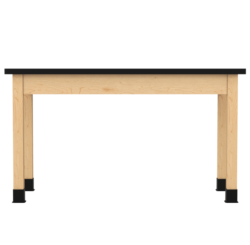 Diversified Woodcrafts Plain Apron Table Heavy - Duty Solid Hardwood Laboratory Station 54"W x 24"L x 30"H (DIV - P720542430 - LAB) - SchoolOutlet
