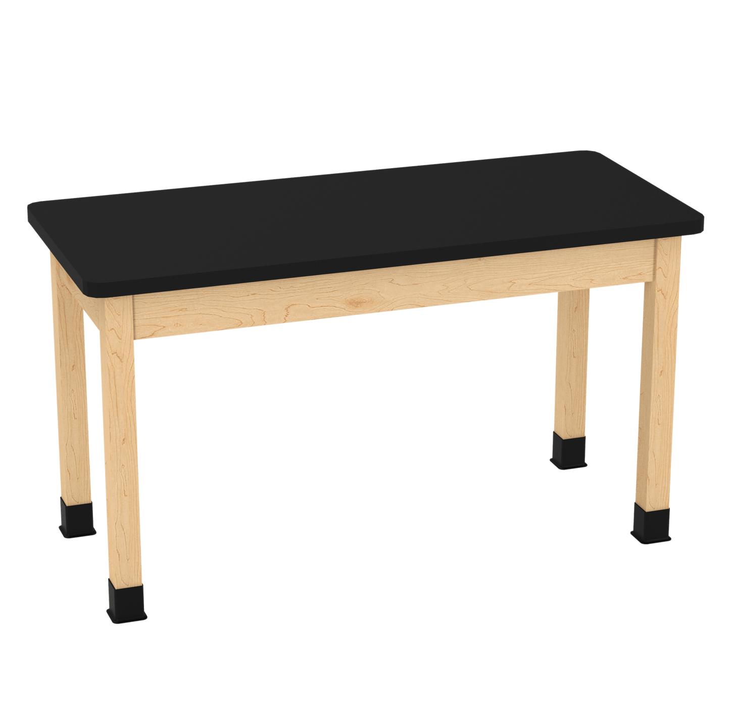 Diversified Woodcrafts Plain Apron Table Heavy - Duty Solid Hardwood Laboratory Station 54"W x 24"L x 30"H (DIV - P720542430 - LAB) - SchoolOutlet