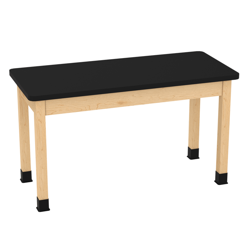 Diversified Woodcrafts Plain Apron Table Heavy - Duty Solid Hardwood Laboratory Station 54"W x 24"L x 30"H (DIV - P720542430 - LAB) - SchoolOutlet