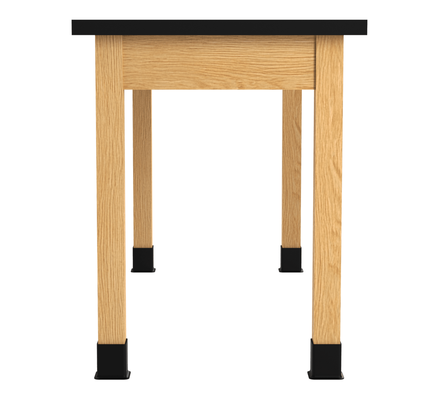 Diversified Woodcrafts Plain Apron Table High - Resistance Solid Wood Laboratory Desk 60"W x 24"L x 30"H (DIV - P7602430 - LAB) - SchoolOutlet