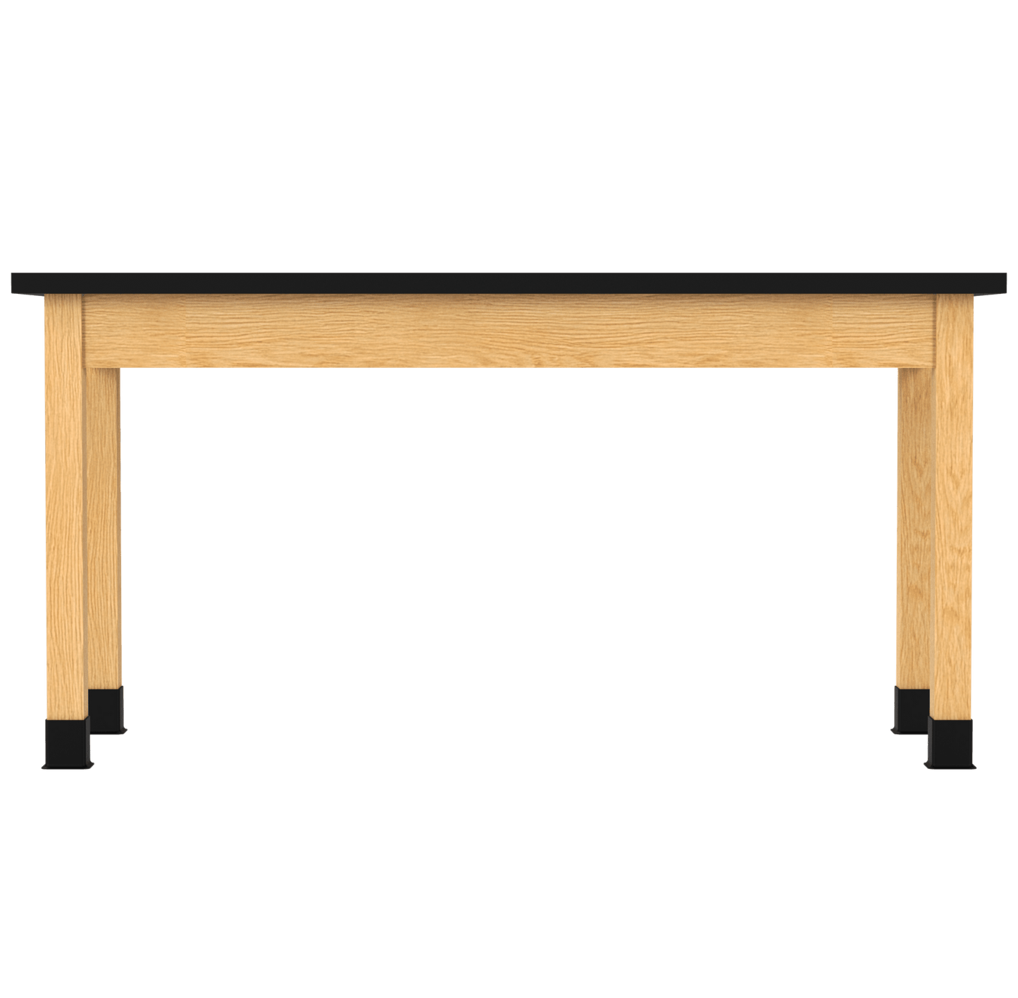 Diversified Woodcrafts Plain Apron Table High - Resistance Solid Wood Laboratory Desk 60"W x 24"L x 30"H (DIV - P7602430 - LAB) - SchoolOutlet