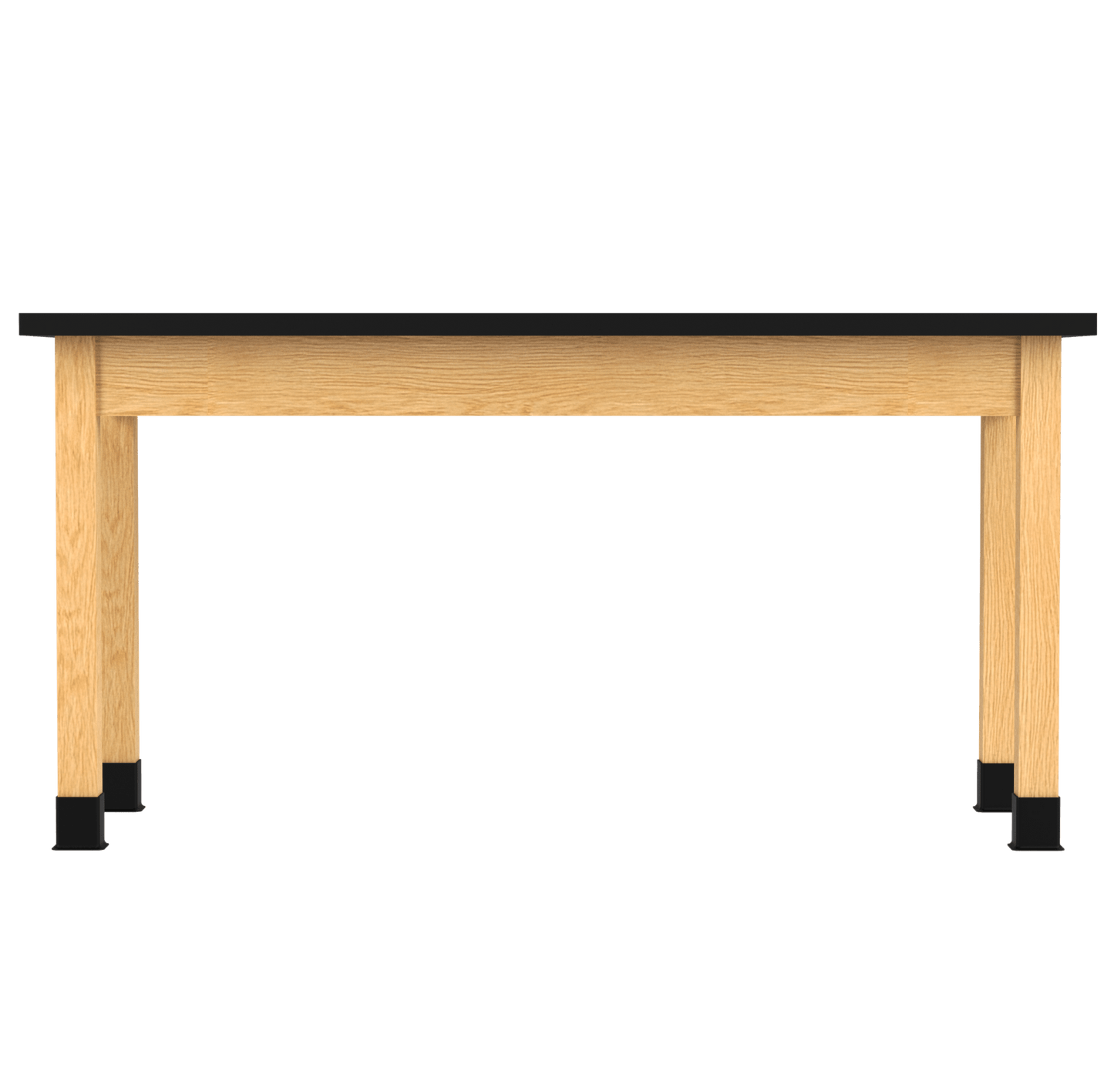 Diversified Woodcrafts Plain Apron Table High - Resistance Solid Wood Laboratory Desk 60"W x 24"L x 30"H (DIV - P7602430 - LAB) - SchoolOutlet