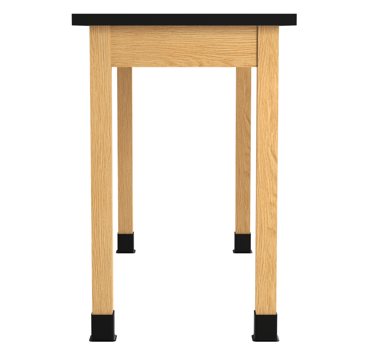 Diversified Woodcrafts Plain Apron Table High - Resistance Solid Wood Laboratory Desk 60"W x 24"L x 36.25"H (DIV - P7602436 - LAB) - SchoolOutlet