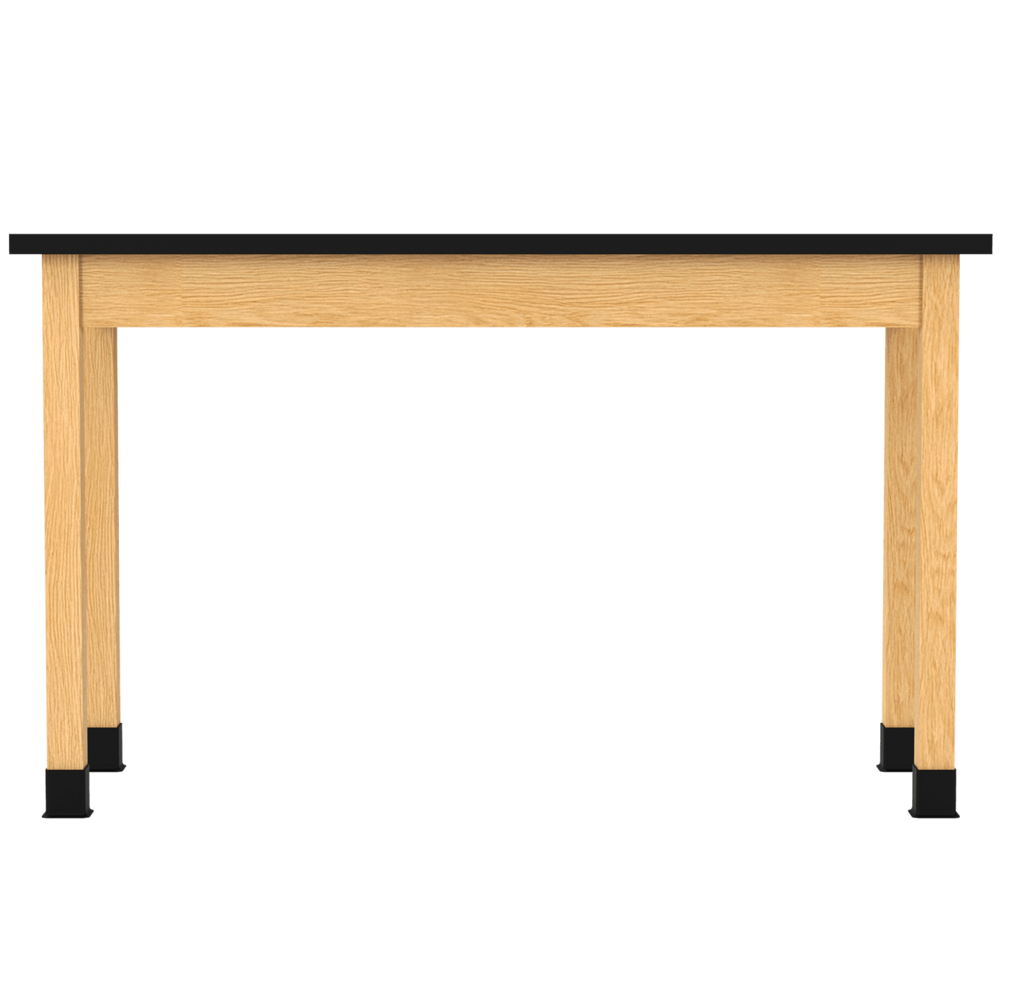 Diversified Woodcrafts Plain Apron Table High - Resistance Solid Wood Laboratory Desk 60"W x 24"L x 36.25"H (DIV - P7602436 - LAB) - SchoolOutlet