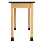 Diversified Woodcrafts Plain Apron Table High - Resistance Solid Wood Laboratory Desk 24