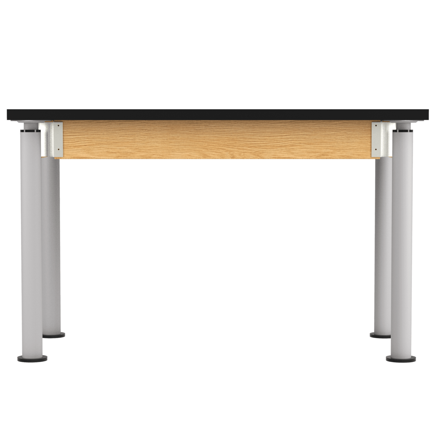 Diversified Woodcrafts Hybrid Table ADA Compliant ChemGuard Adjustable Lab Station 48"W x 24"L x 27" - 39"H (DIV - P8102BK) - SchoolOutlet