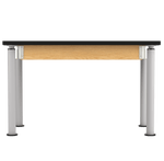 Diversified Woodcrafts Hybrid Table ADA Compliant ChemGuard Adjustable Lab Station 48