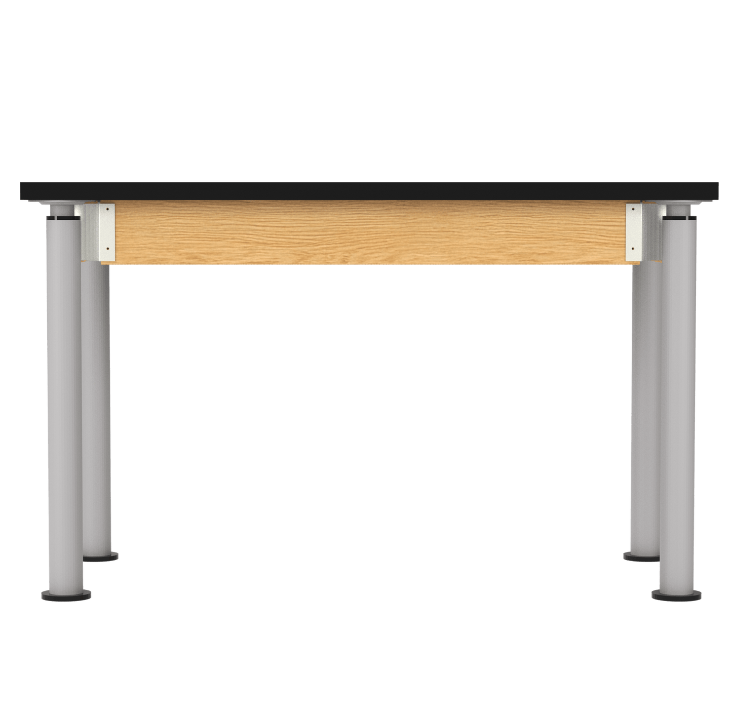 Diversified Woodcrafts Hybrid Table ADA Compliant ChemGuard Adjustable Lab Station 48"W x 24"L x 27" - 39"H (DIV - P8102BK) - SchoolOutlet