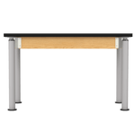 Diversified Woodcrafts Hybrid Table ADA Compliant ChemGuard Adjustable Lab Station 48